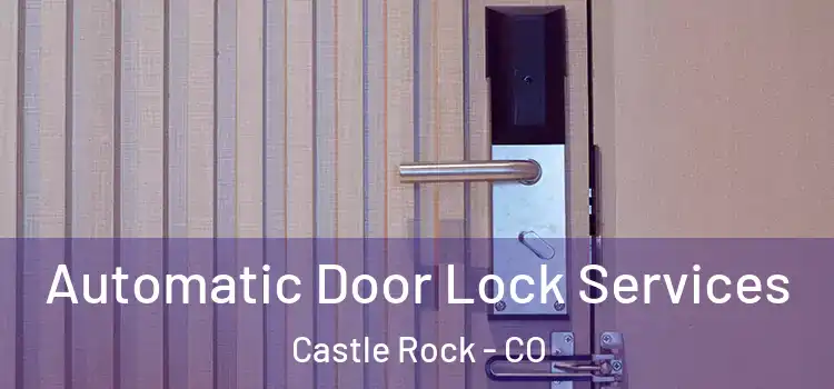 Automatic Door Lock Services Castle Rock - CO