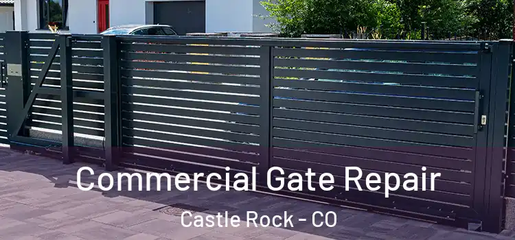Commercial Gate Repair Castle Rock - CO