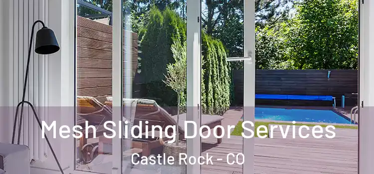 Mesh Sliding Door Services Castle Rock - CO