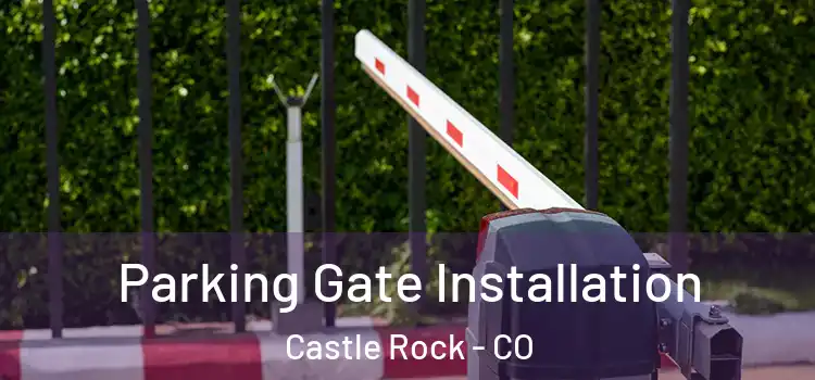 Parking Gate Installation Castle Rock - CO