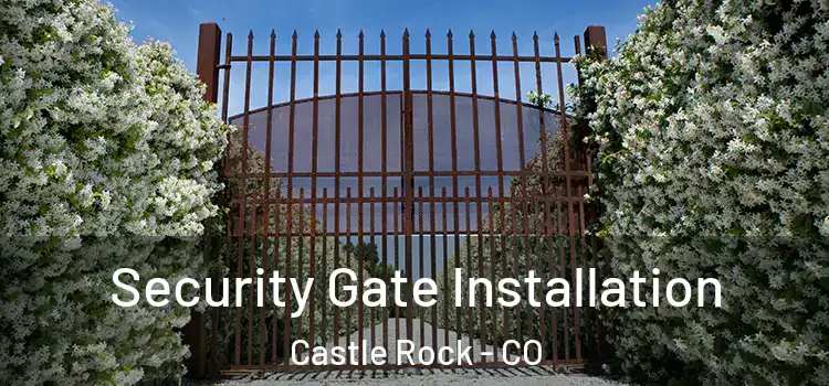 Security Gate Installation Castle Rock - CO